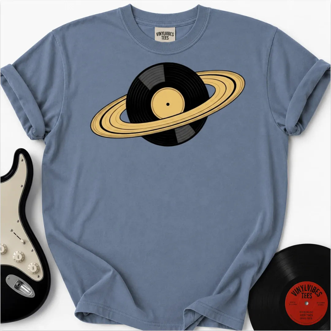 Printify T-Shirt Blue Jean / S Ring Around The Record Premium T-Shirt