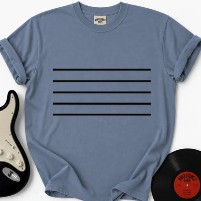 Printify T-Shirt Blue Jean / S Sound Of Silence T-Shirt