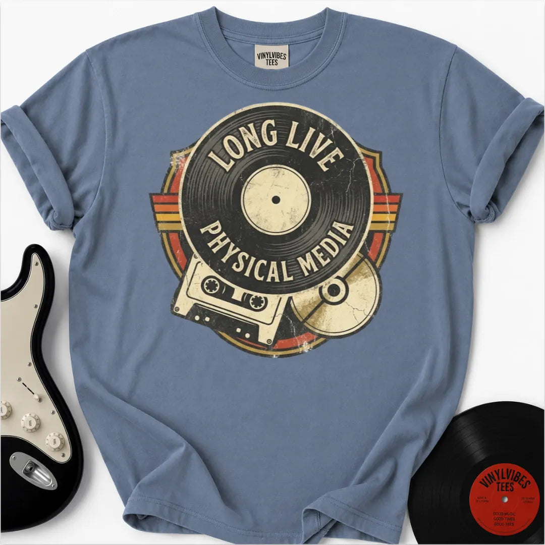 Printify T-Shirt Blue Jean / S The Analog Trinity Premium T-Shirt
