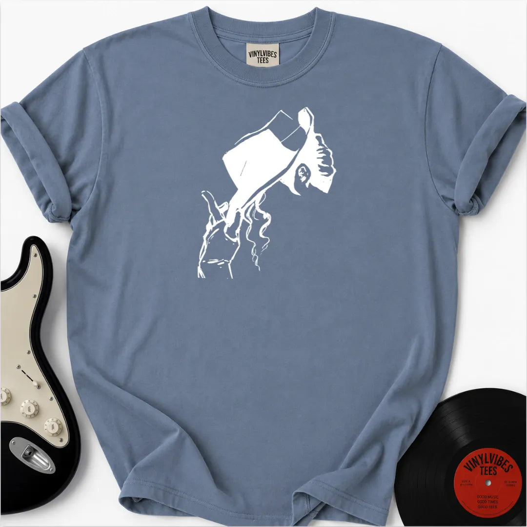 Printify T-Shirt Blue Jean / S The Hat Tip Premium T-Shirt