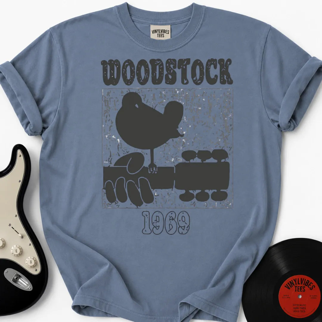 Printify T-Shirt Blue Jean / S Woodstock Premium T-Shirt