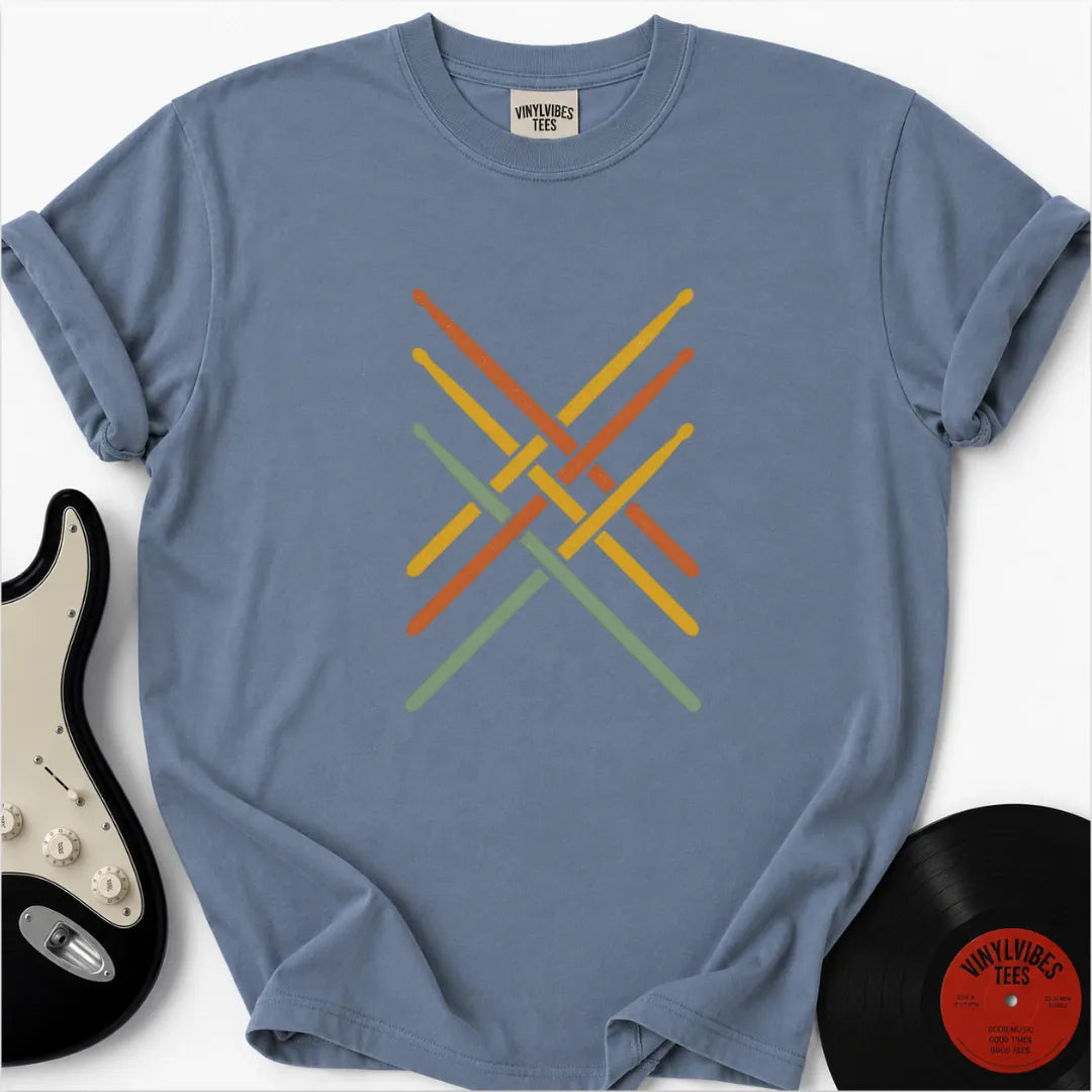 Printify T-Shirt Blue Jean / S Woven Beats Premium T-Shirt