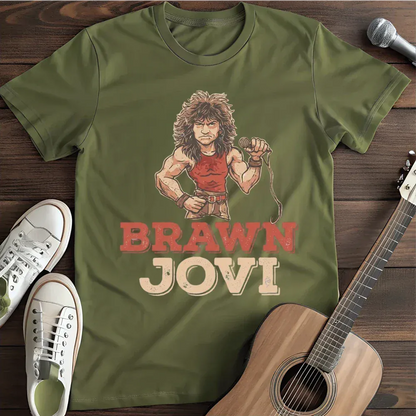 Printify T-Shirt Brawn Jovi T Shirt