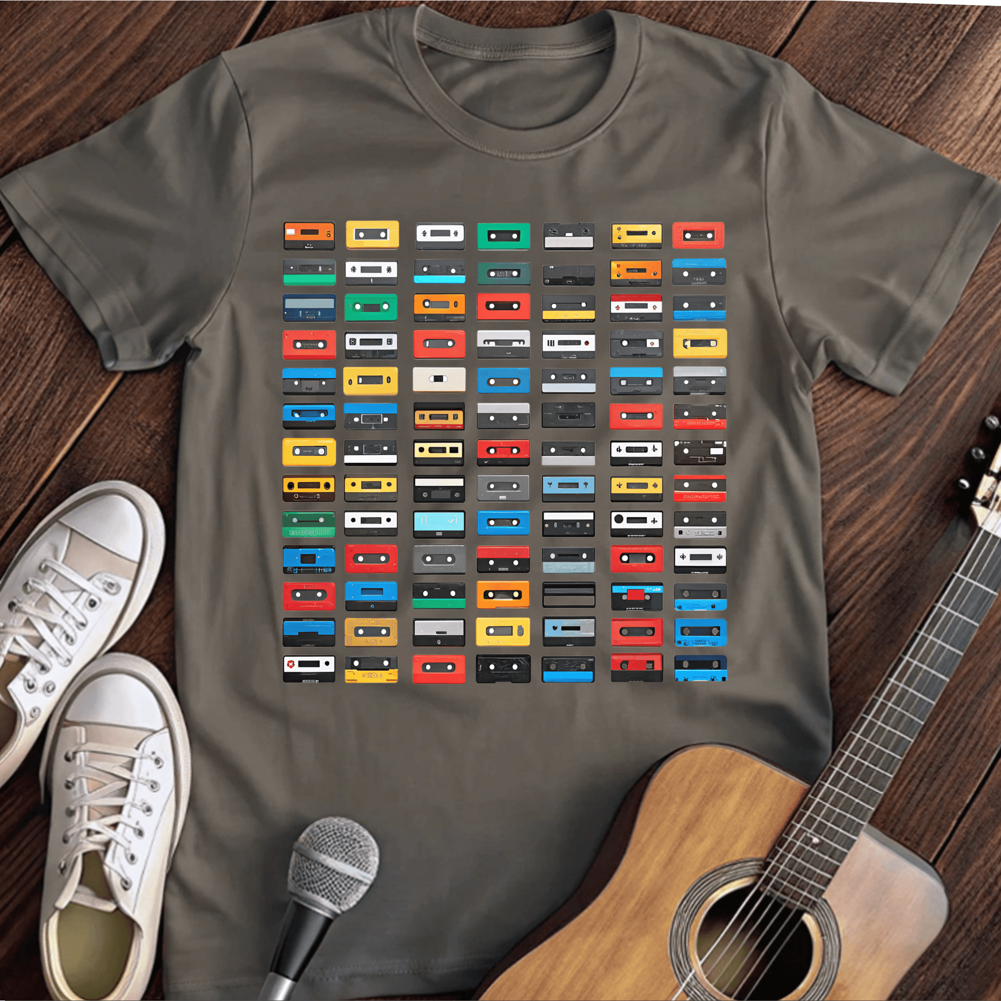 ⭐️⭐️⭐️⭐️⭐️ T-Shirt Charcoal / S Casette Hoarder T-Shirt