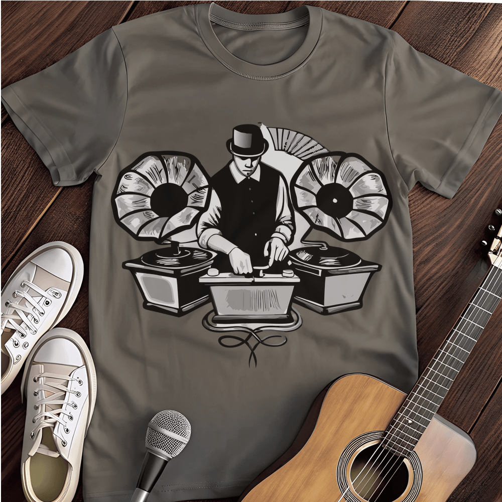 Printify T-Shirt Charcoal / S Classic Dj T-Shirt