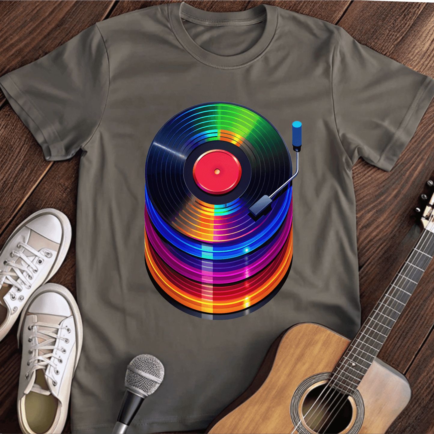 ⭐️⭐️⭐️⭐️⭐️ T-Shirt Charcoal / S Classic Vinyl T-Shirt