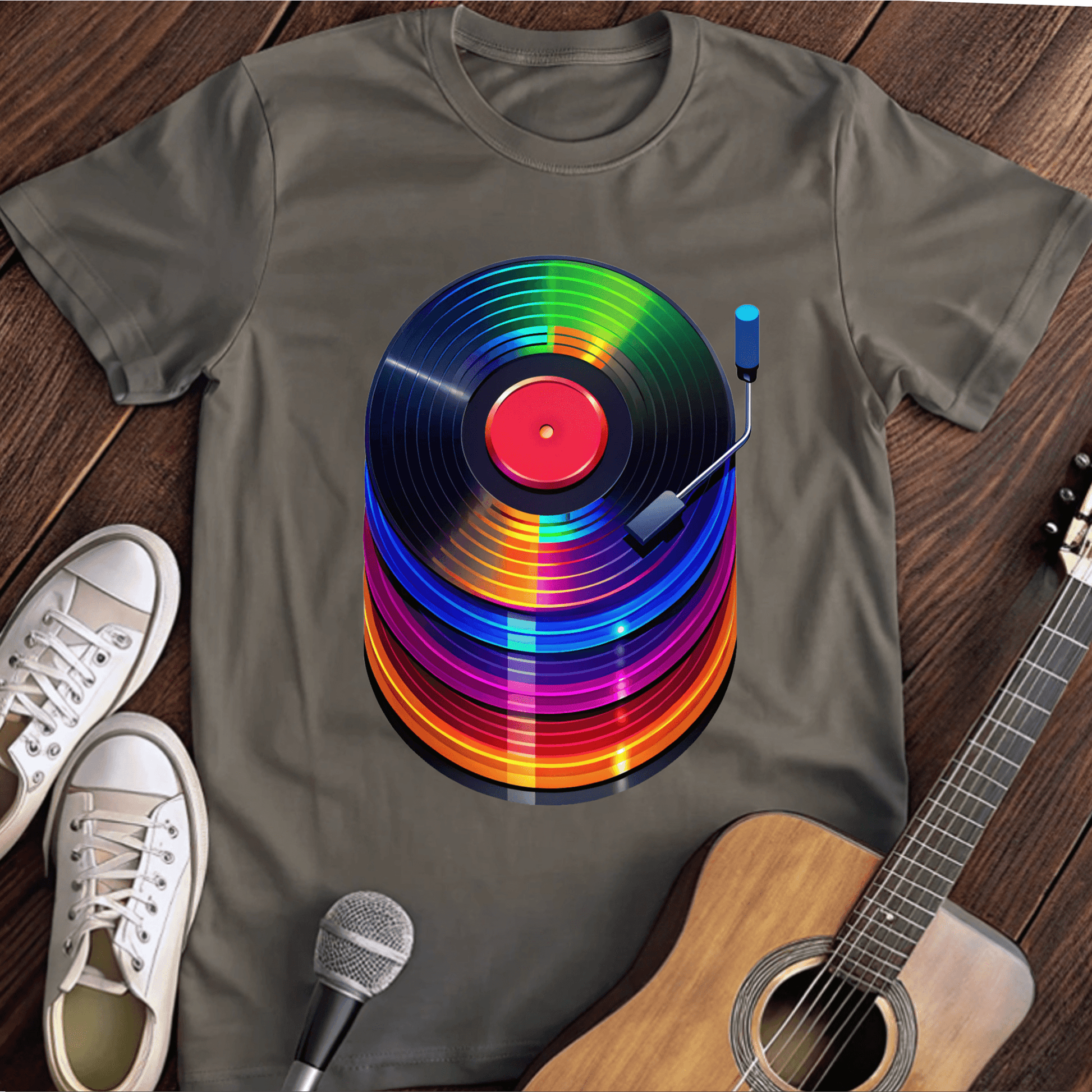 ⭐️⭐️⭐️⭐️⭐️ T-Shirt Charcoal / S Classic Vinyl T-Shirt