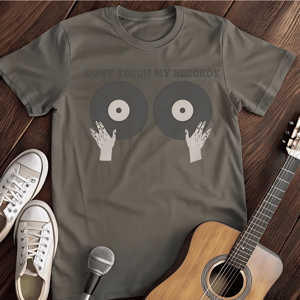 Printify T-Shirt Charcoal / S Dont Touch T Shirt