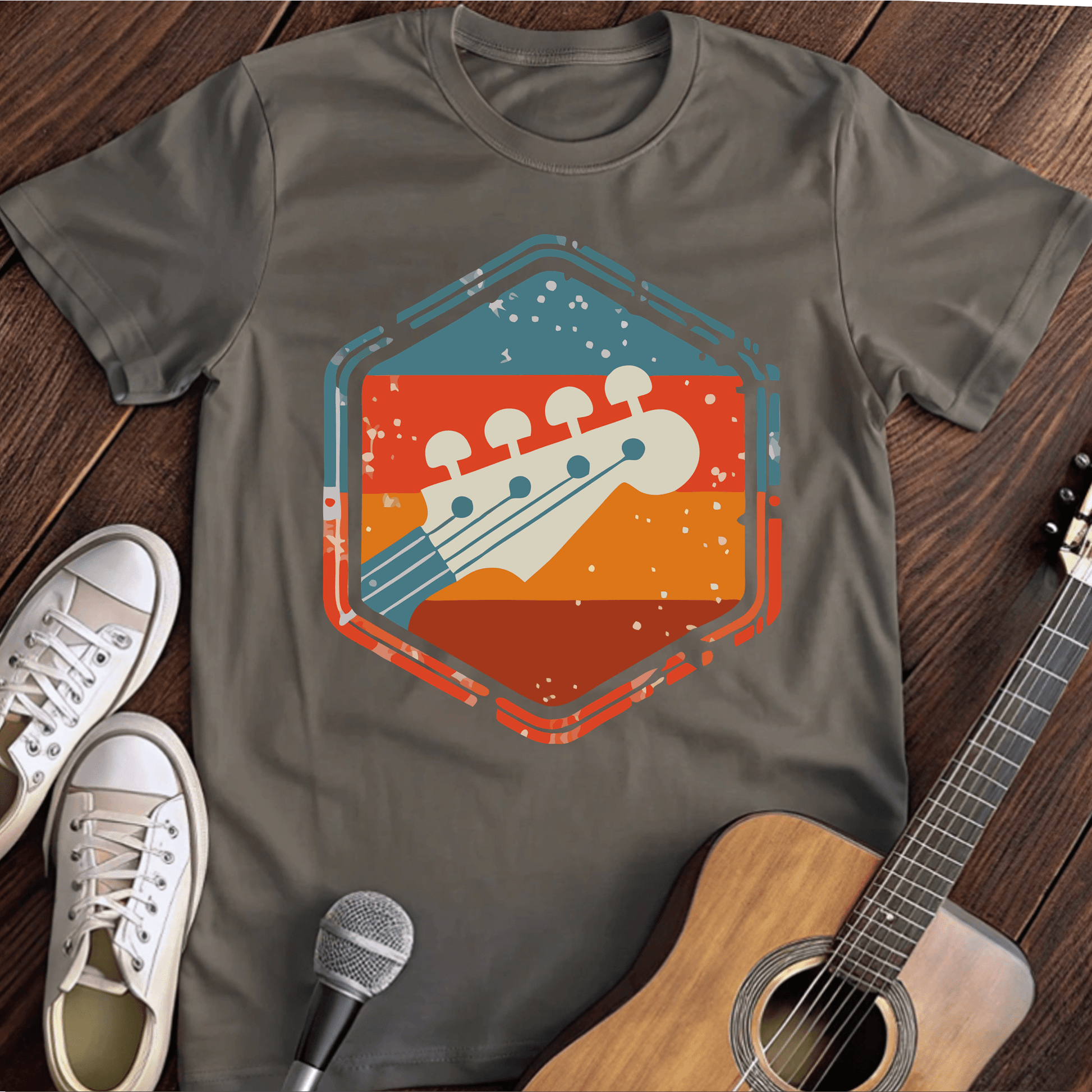 ⭐️⭐️⭐️⭐️⭐️ T-Shirt Charcoal / S Guitar Hero T-Shirt