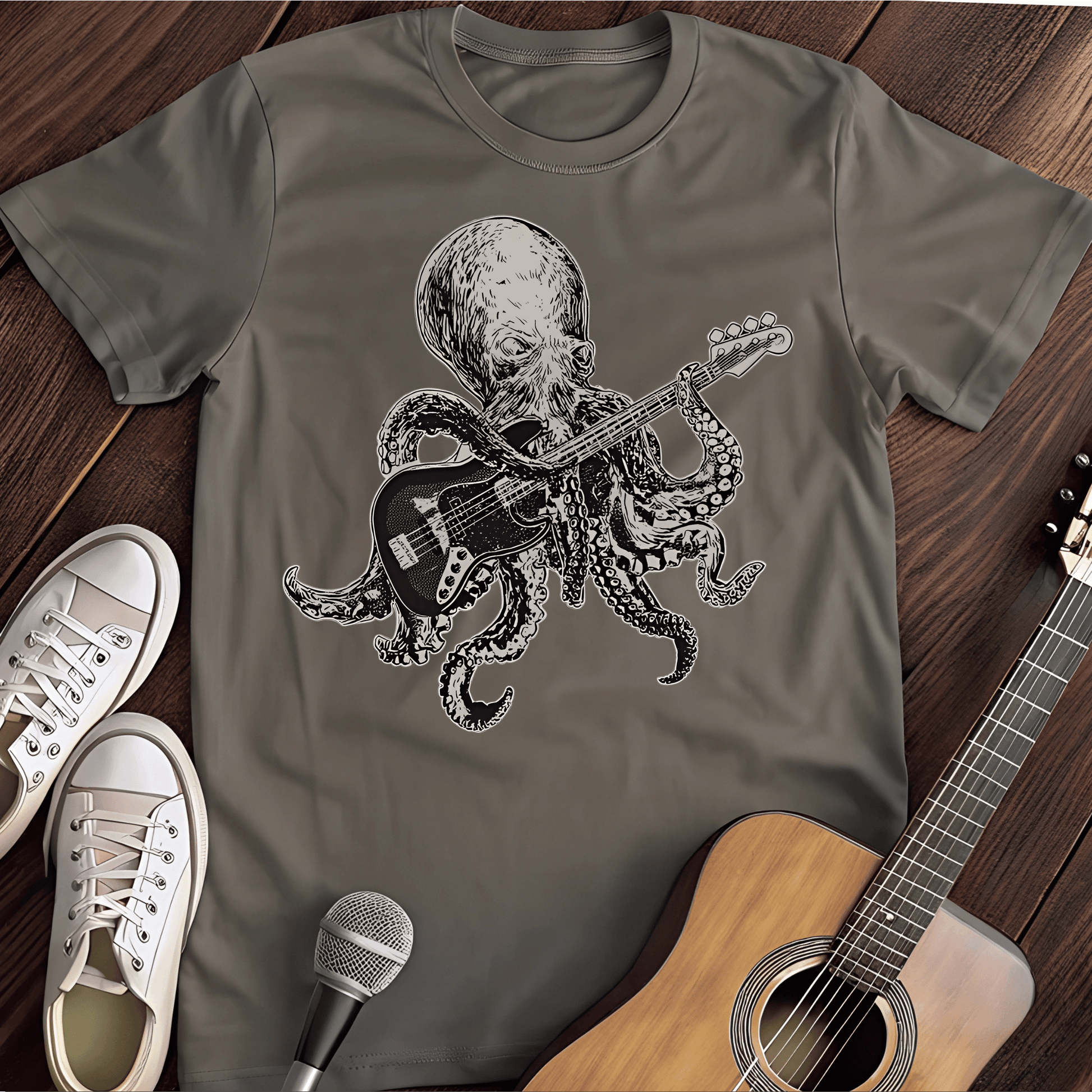 ⭐️⭐️⭐️⭐️⭐️ T-Shirt Charcoal / S Octo Rocker T-Shirt