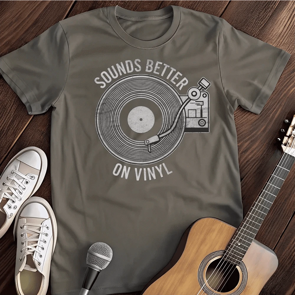 Printify T-Shirt Charcoal / S Sounds Better T Shirt