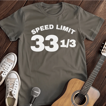 Printify T-Shirt Charcoal / S Speed Limit T Shirt 2