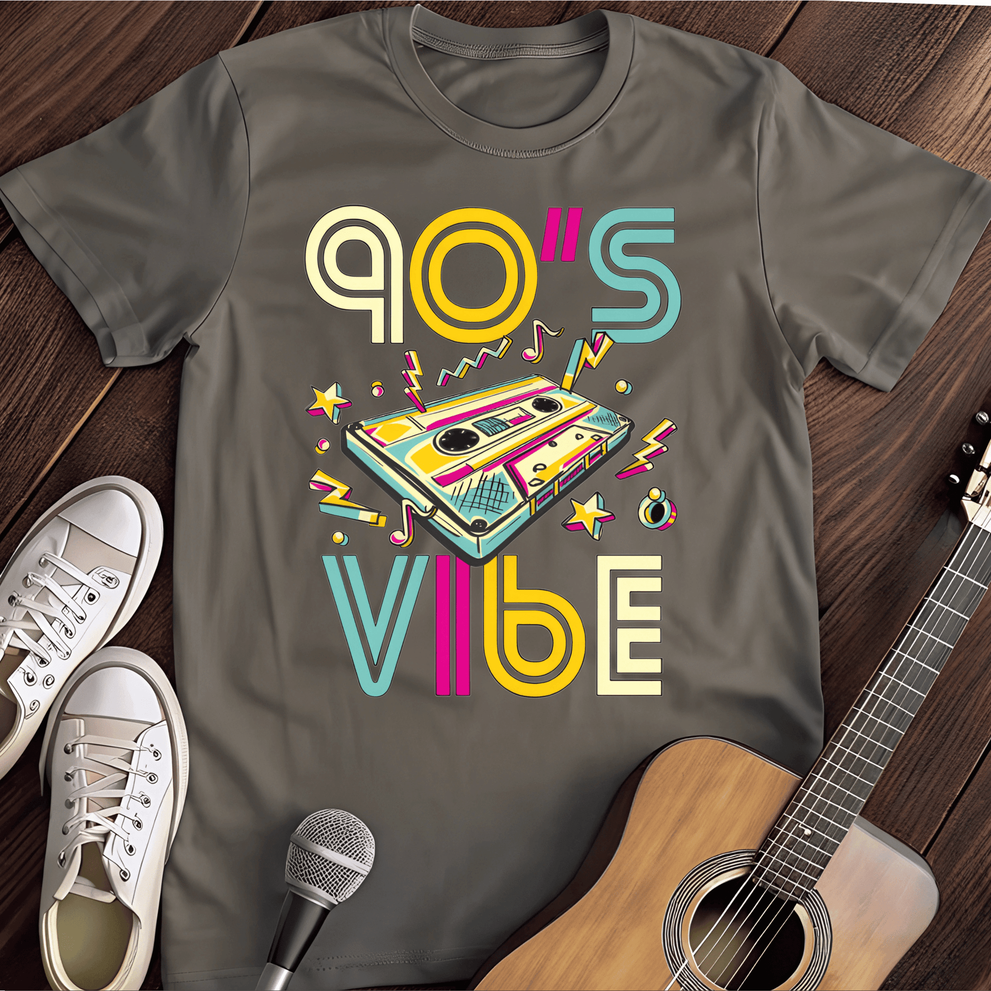 ⭐️⭐️⭐️⭐️⭐️ T-Shirt Charcoal / S Vibe T-Shirt