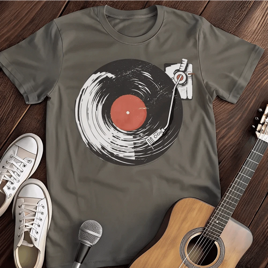 Printify T-Shirt Charcoal / S Vinyl Wave T Shirt