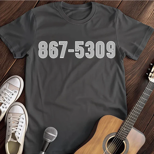 Printify T-Shirt Dark Heather / S 8675309 T Shirt