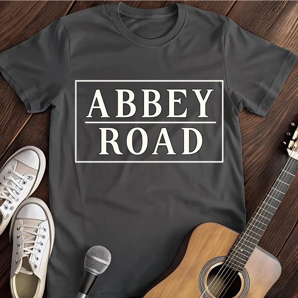 Printify T-Shirt Dark Heather / S Abbey Road T Shirt