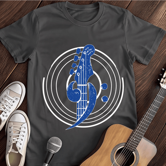 Printify T-Shirt Dark Heather / S Abstract Guitar T Shirt