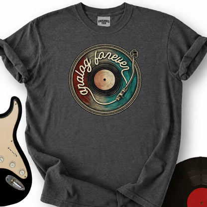 Printify T-Shirt Dark Heather / S Analog Forever T-Shirt