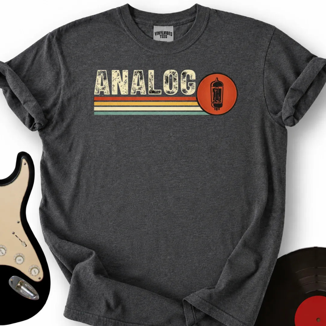 Printify T-Shirt Dark Heather / S Analog T-Shirt