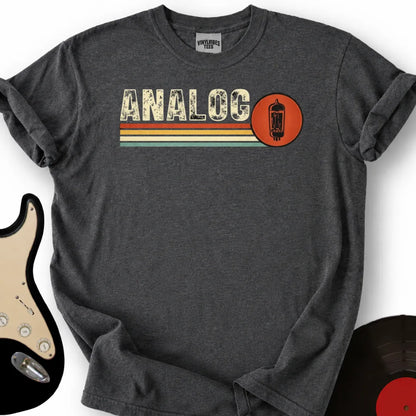 Printify T-Shirt Dark Heather / S Analog T-Shirt