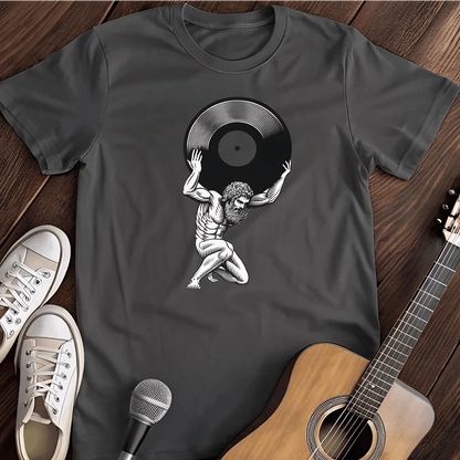 Printify T-Shirt Dark Heather / S Atlas Vinyl T Shirt