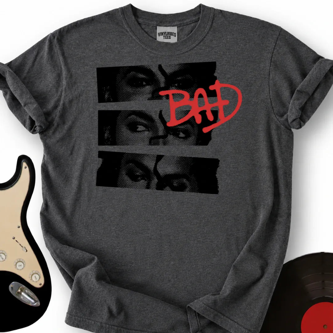 Printify T-Shirt Dark Heather / S Bad Era Halftone T-Shirt