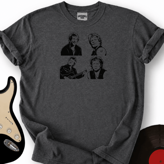 Printify T-Shirt Dark Heather / S Bon Silhoutte T-Shirt