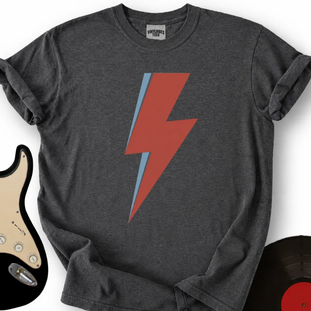 Printify T-Shirt Dark Heather / S Bowie's Bolt T-Shirt