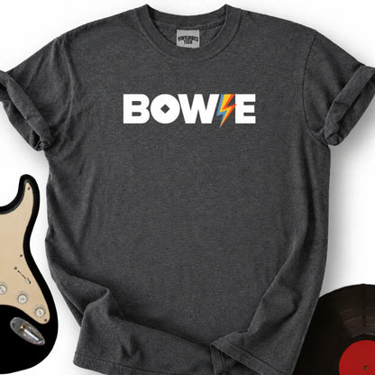 Printify T-Shirt Dark Heather / S Bowie T-Shirt
