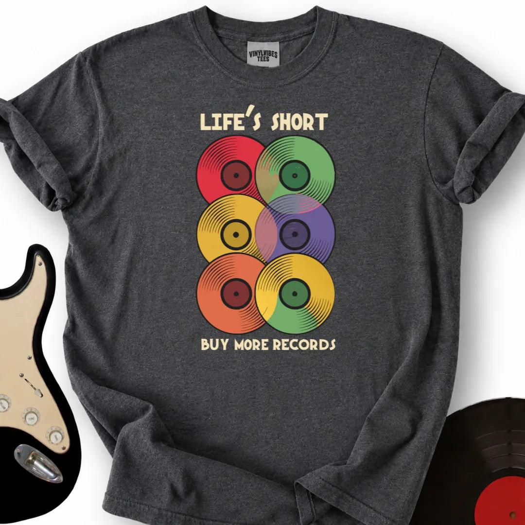 Printify T-Shirt Dark Heather / S Buy More T-Shirts