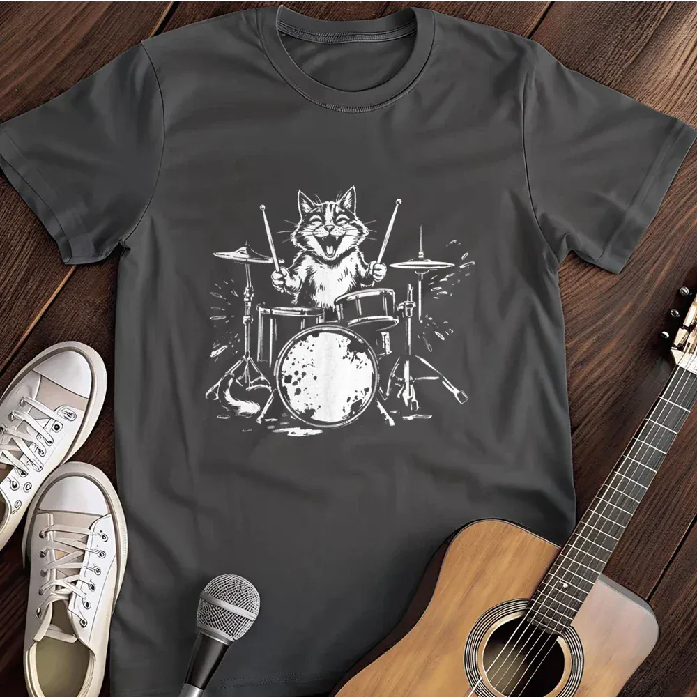 Printify T-Shirt Dark Heather / S Cats Cradle T Shirt