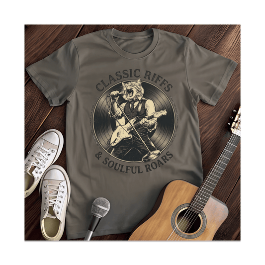 Printify T-Shirt Dark Heather / S Classic Riffs T-Shirt