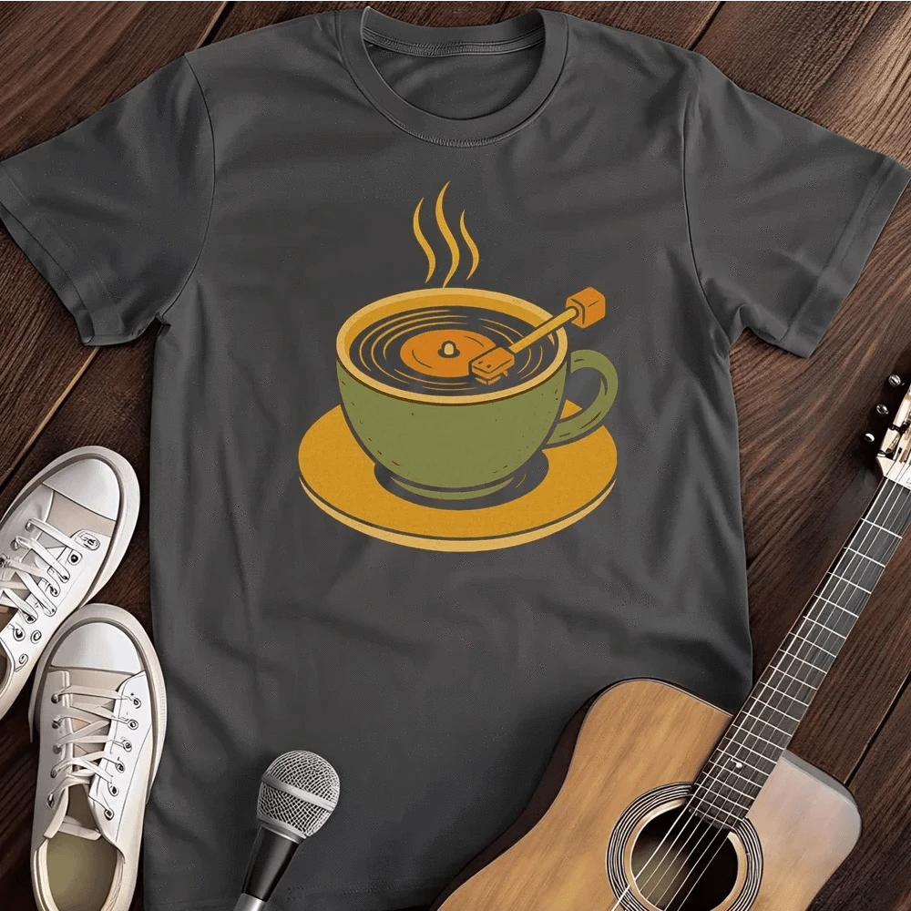 Printify T-Shirt Dark Heather / S Coffee Player T Shirt