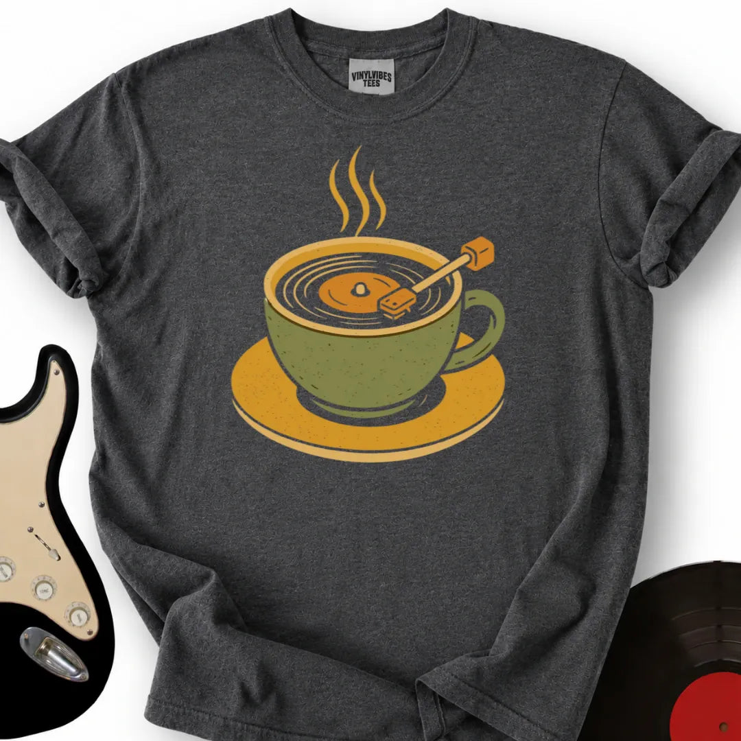 Printify T-Shirt Dark Heather / S Coffee Player T-Shirt