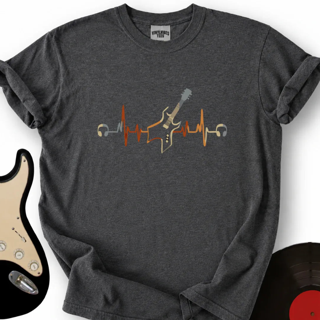 Printify T-Shirt Dark Heather / S Colorful Lifeline T-Shirt