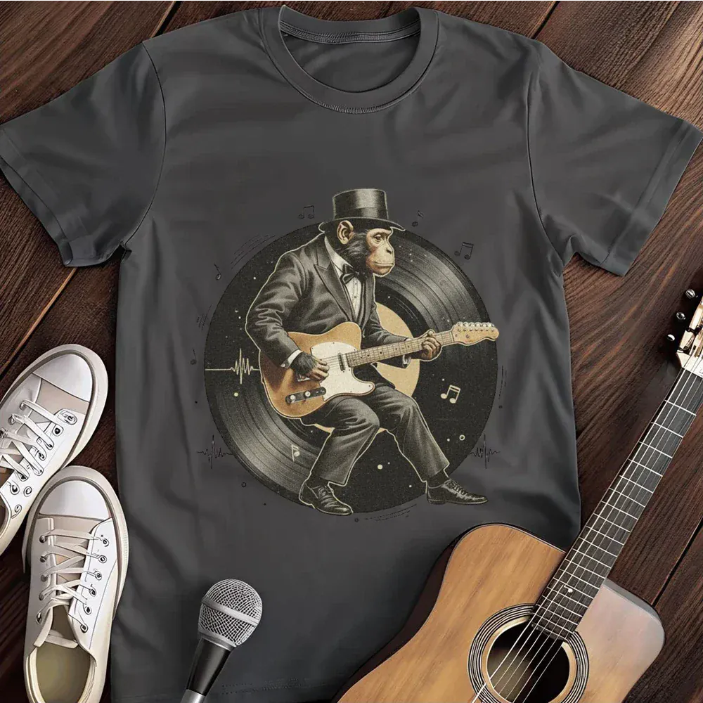 Printify T-Shirt Dark Heather / S Dance Monkey Dance T Shirt