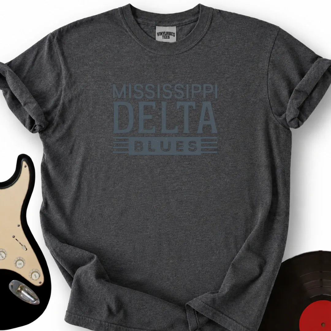 Printify T-Shirt Dark Heather / S Delta Blues T-Shirt