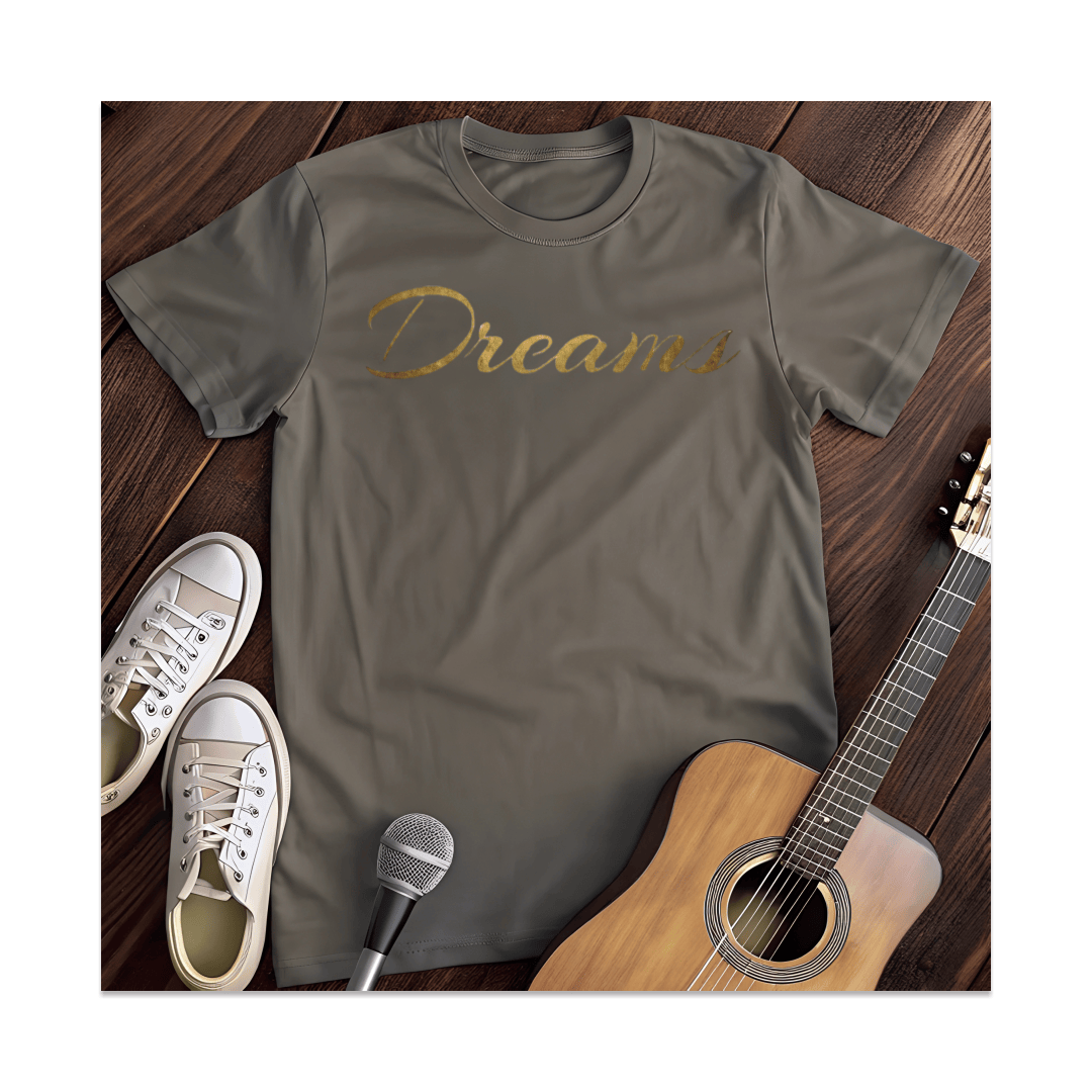 Printify T-Shirt Dark Heather / S Dreams T-Shirt