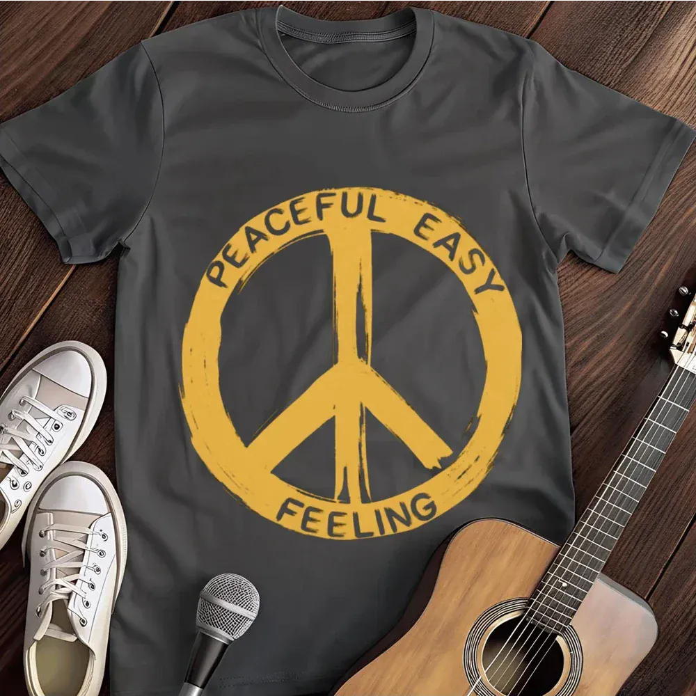 Printify T-Shirt Dark Heather / S Easy Feeling T Shirt