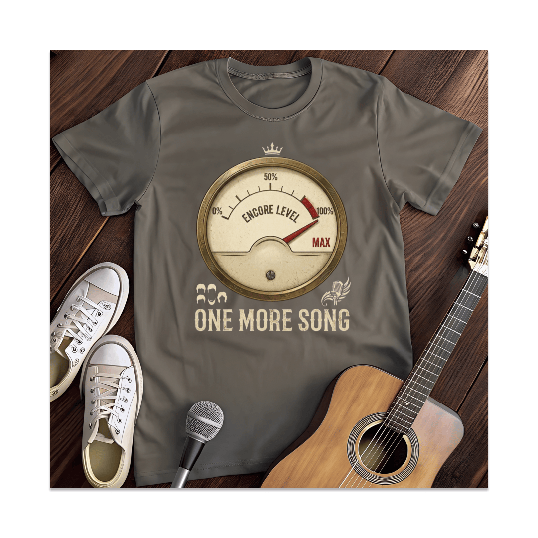 Printify T-Shirt Dark Heather / S Encore Level Max T-Shirt