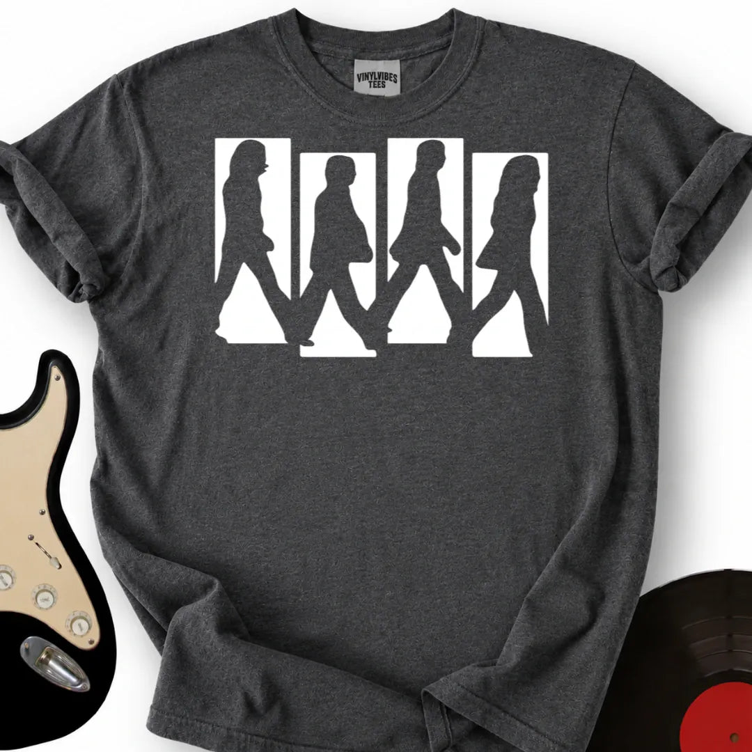 Printify T-Shirt Dark Heather / S Fab Four T-Shirt
