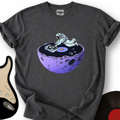 Printify T-Shirt Dark Heather / S Floating Astronaut T-Shirt