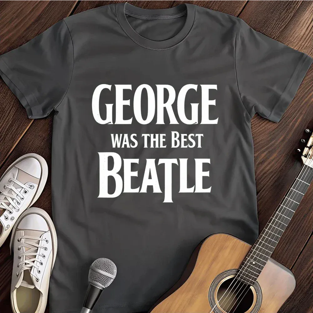 Printify T-Shirt Dark Heather / S George T Shirt
