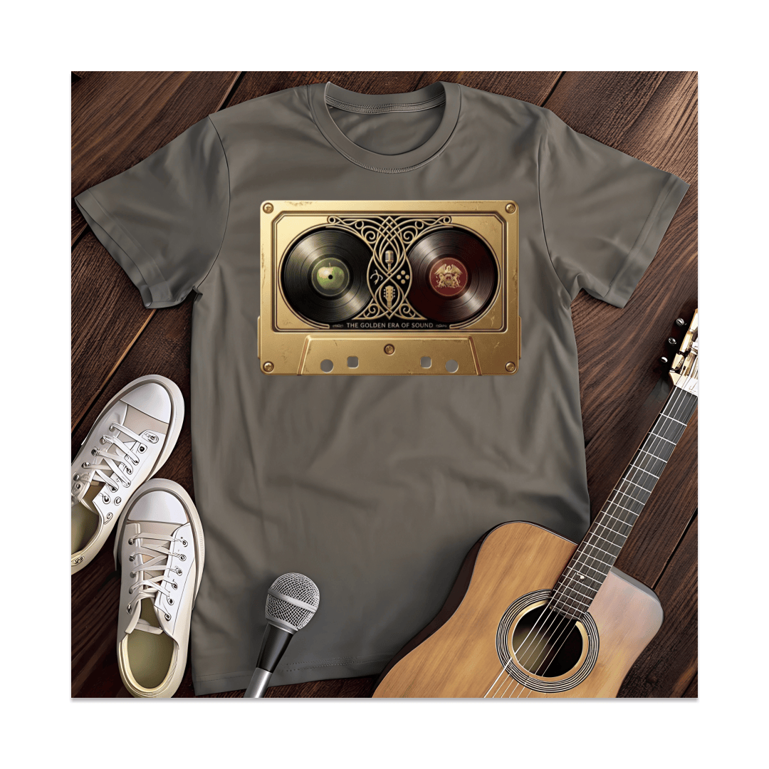 Printify T-Shirt Dark Heather / S Golden Era of Sound T-Shirt