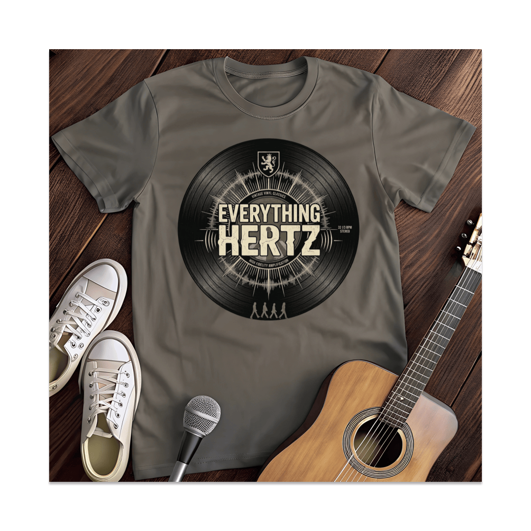 Printify T-Shirt Dark Heather / S Hertz T-Shirt