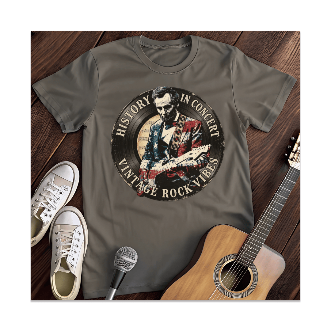 Printify T-Shirt Dark Heather / S History In Concert T-Shirt
