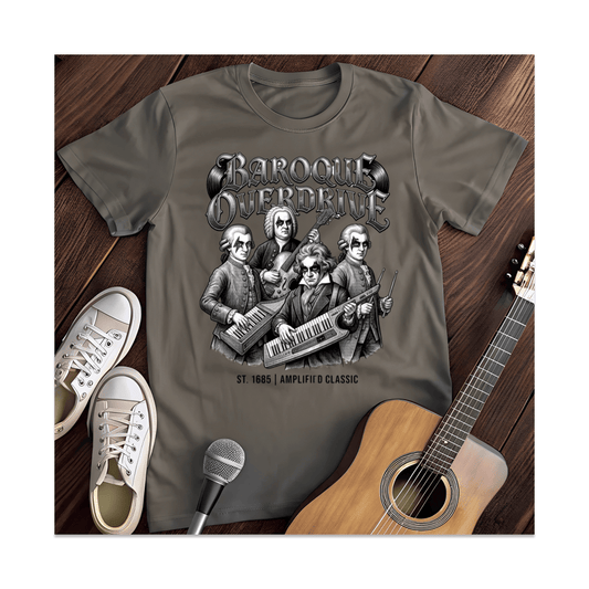 Printify T-Shirt Dark Heather / S I Could Stop Buying Guitars I'm Not A Quitter T-Shirt (2)
