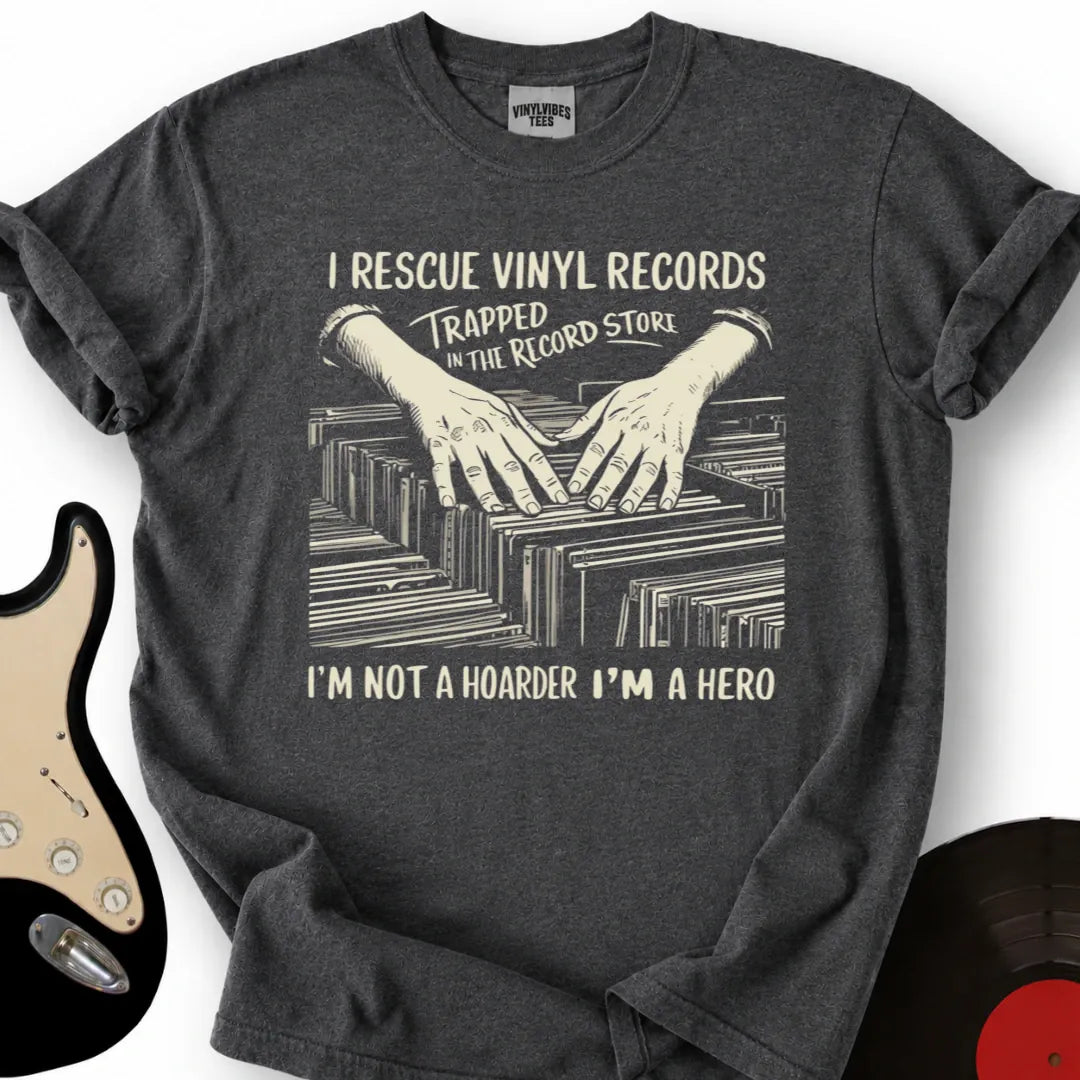Printify T-Shirt Dark Heather / S I`m A Hero T-Shirt