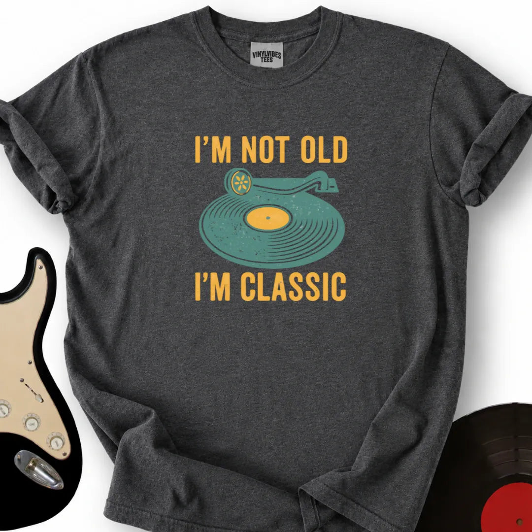 Printify T-Shirt Dark Heather / S I M Not Old T-Shirt