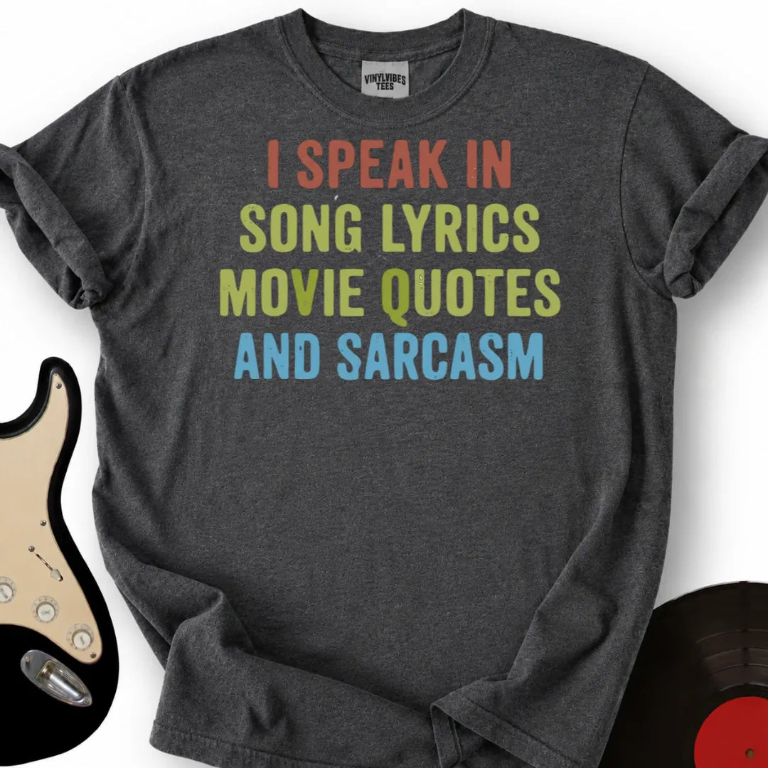Printify T-Shirt Dark Heather / S I Speak T-Shirt